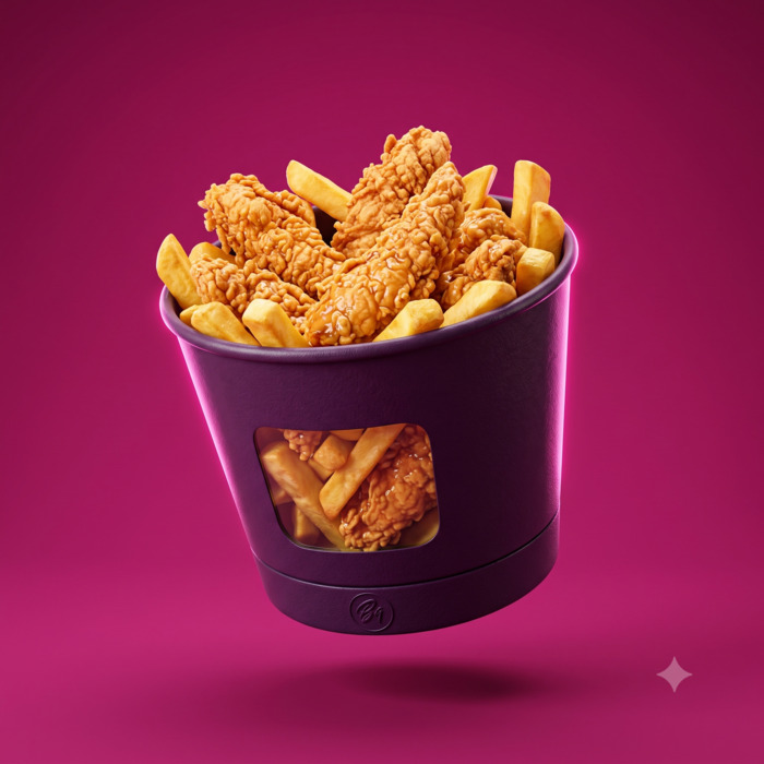 Bucket tenders & fries B9